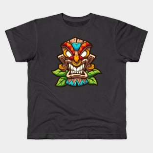 Tiki Mask Kids T-Shirt